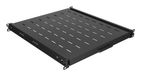 Lanberg Étagère 1U Acier Noir 35 kg