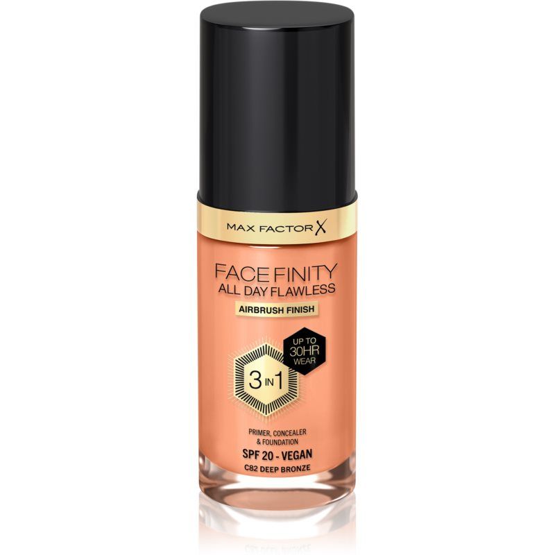 Max Factor Facefinity All Day Flawless Foundation 82 - Deep Bronze 30ml