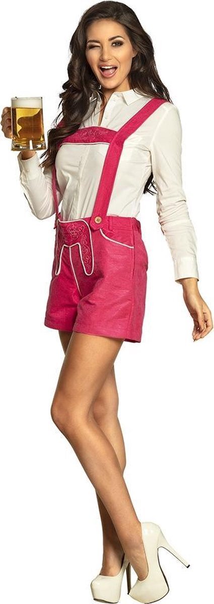 Boland Lederhosen Dames Roze Maat M