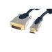 Shiverpeaks SP77483 Video Kabel Adapter 3 m HDMI Type A (Standaard) DVI-D Blauw
