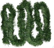 Bellatio Decorations Humbert Und Brandt Gmbh Dennenslinger - 4x - groen - 270 cm - 8 cm breed - kunststof