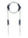 Cheeky Chain Ketting 'Kyoto' marine / argent