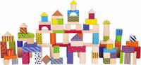 Viga Toys Blokkenset Kleurrijk 100 Stuks Multicolor