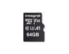 Integral 64GB MicroSDXC Memory Card - UHS-I U3, Class 10, V30, A1 - Up to 100MB/s Read, 45MB/s Write
