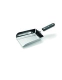 FORGE ADOUR Voor schuine spatule, grote pomp, metaal, zilver