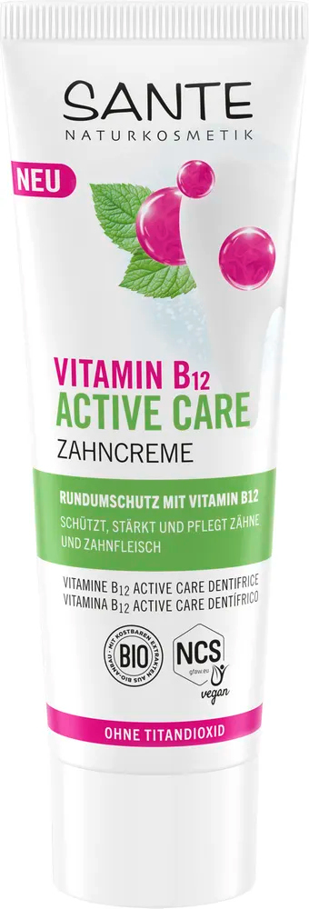 Sante Naturkosmetik Sante Tandpasta Vitamine B12 Active Care (75 ml)