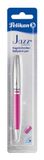 Pelikan Jazz Classic Ballpoint Pen - Silver/Pink
