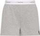 Calvin Klein Logo Jersey Short - Fashion Wear - Vrouwen - Grijs - XS