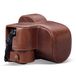 MegaGear MG1943 Ever Ready Echt lederen cameratas compatibel met Nikon Z5 - bruin