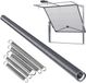 QLS 1x ressort de porte de garage 5/33/700 mm ressort de traction universel pour porte basculante ressort de traction zingué 8533