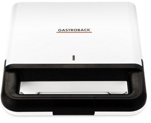 Gastroback Design 42443 - Sandwichmaker - 750 Watt - Zwart/Wit
