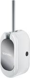 Spirella Cube Toiletborstel met Houder – WC-Borstelhouder van ABS Kunststof – Wit – 46 × 15 × 13 cm