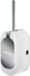 Spirella Cube Toiletborstel met Houder – WC-Borstelhouder van ABS Kunststof – Wit – 46 × 15 × 13 cm