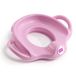OKBABY Sofa - WC-verkleiner met antisliprand - Brede en verhoogde handgrepen voor maximale stabiliteit voor het kind - Roze