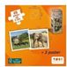 Topi Games – Échappées Belles – Dieren puzzelset – 2x49