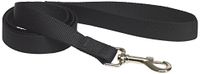 CHAPUIS SELLERIE Hondenriem/riem van nylon, zwart, 10 mm x 1,20 m, maat XS