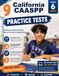 9 California CAASPP Grade 6 Math Practice Tests: Standards-Aligned Coast-To-Mountain Problem Solving for California Assessment of Student Performance and Progress