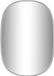 vidaXL Wandspiegel 50x35 cm Zilver Metaal