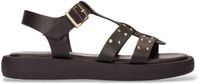 Wonders Mousse sandales en cuir