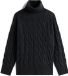 Tommy Hilfiger Pull Femme Laine Noir S