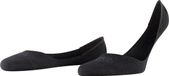 FALKE Cool 24/7 onzichtbar eenkleurig katoen footies heren grijs - maat 41-42