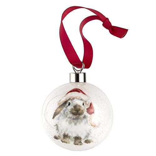Wrendale Designs Kerstbal, design: "Gathered All Around", meerkleurig, 9