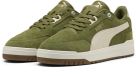 PUMA Shuffle Downtown SD Unisex Sneakers - Olive Green-Alpine Snow