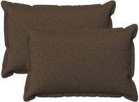vidaXL - Kussensloop - 2 stuks - HOUTEN - Taupe - 50 x 70 cm - Faux Linnen