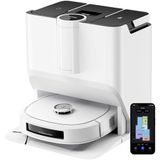 Eureka J20 Robotstofzuiger met kartering, rups-dweilmop 8000 Pa, 3D-obstakelherkenning, zelfreinigend station, 45 °C, heteluchtdrogen, 6000 mAh, spraakherkenning, Google/Alexa