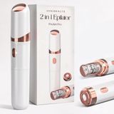 Sansbeauté 2 in 1 Epilator voor Vrouwen PocketPRO met Travel Bag - Roze