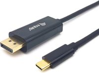 Equip 133426 video kabel adapter 1 meter USB Type-C DisplayPort Grijs