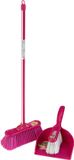 Klein Toys Barbie veegset – inclusief stoffer, blik en bezem – roze