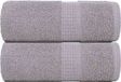 vidaXL Washandjes FROGN 2 st 30x30 cm 360 g/m² grijs