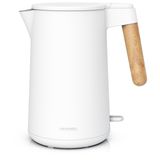 Arendo Bouilloire Wood Style CORE, 1,5 litre, 2200 W, blanche