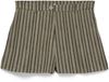 VERO MODA VMROSIE MW SHORT SHORTS NOOS - Dames - Bermuda shorts - Maat S - Viscose/Linnen - Gestreept - Zilver Mink