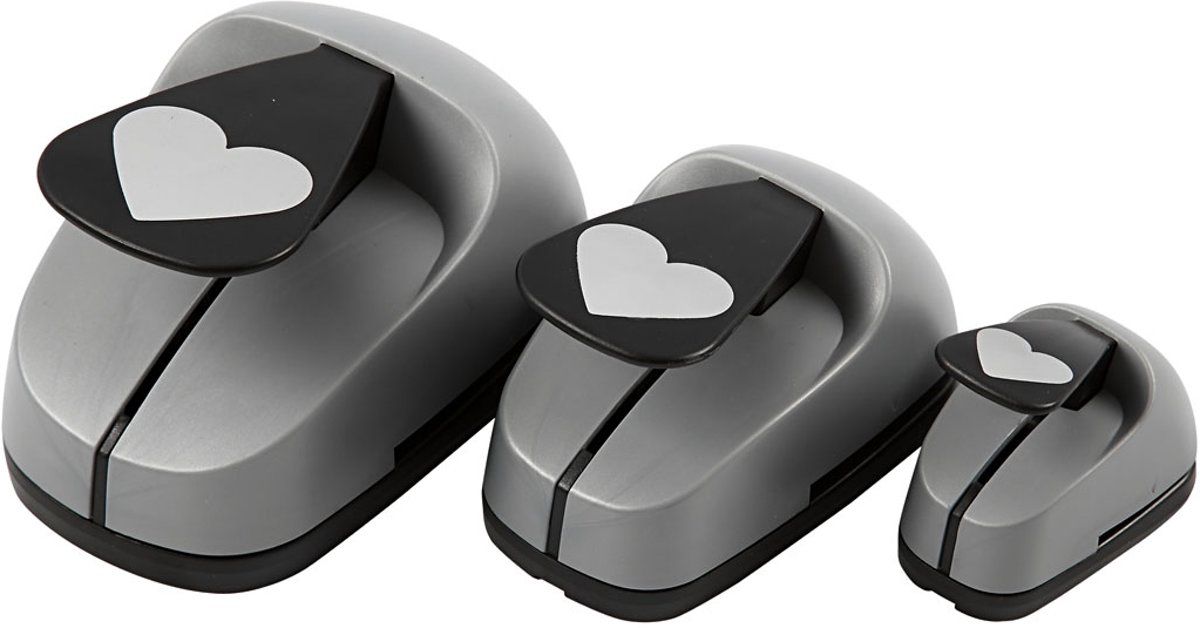 Creotime Ponsen set B 25/49/75 mm Hart 3 Assorti