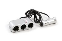 All Ride 871125228703 drievoudig stopcontact voor auto, 12/24 V, 8 ampère