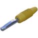 Hirschmann Test & Measurement VON 20 Fiche banane, droite Diamètre de la broche : 4 mm Jaune 1 pièce