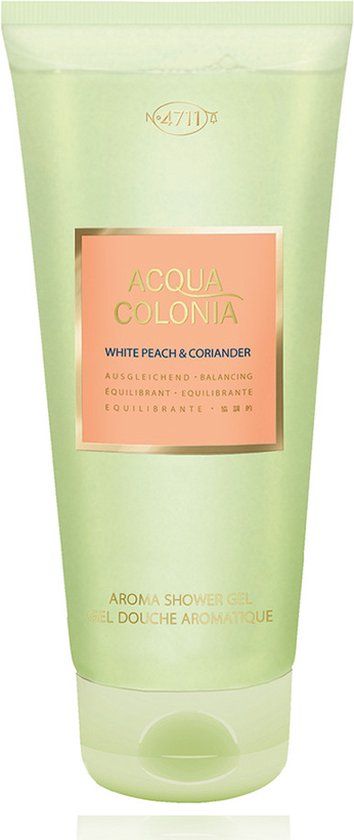 4711 Acqua Colonia White Peach & Coriander Shower Gel - 200ml