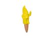 Fisura - Bewateringssysteem voor potten. Waterfiguur gele kabouter. Waterdispenser voor planten, capaciteit 100ml. Zelf water gevend. Materiaal: Terracotta. (Geel)