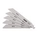 Draper 43444 Bi-metaal Vergeldende Zaagbladen voor Metaal, 150mm, 24tpi/25ppi (Pack van 5)