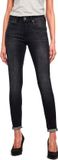 G-Star 3301 Skinny Wmn Dames Jeans 23/28 Worn in Coal