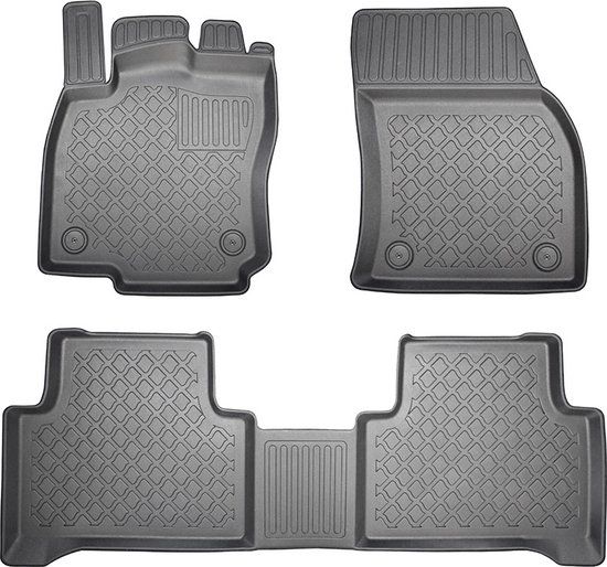 Winparts GO! Volkswagen Touran II (5T) 5-7 seats V-5 09.2015 Guardliner floor mats black 2 years warranty