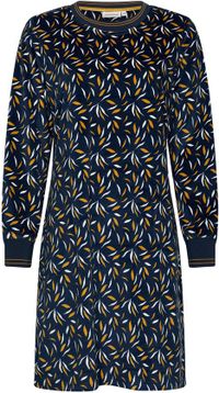 Pastunette Moonlite Nachthemd Velours Fleece Blauw Maat 42