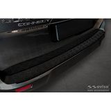 Matzwart Avisa Matzwart Aluminium Achterbumperprotector passend voor Ford Tourneo Connect/Transit Connect 2014-2017 & FL 2017-2022 'Riffled Plate'