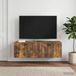 Maison Exclusive - Meuble TV mural chêne fumé 98 x 41 x 30 cm bois d'ingénierie