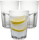 MPDrink Waterglas Sofia - SAN kunststof - 40 cl - onbreekbaar - herbruikbaar - waterglazen