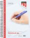 Quantore Collegeblok A5 lijn 17-gaats 80 pagina's 70gr Wit