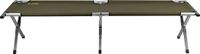 Abbey Camp Campingbed XL - Luxe - Zwart - 200 x 68 x 43 cm - Aluminium