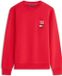 Tommy Hilfiger Pull Homme Coton/Polyester Manches Longues Col Rond Casual S Rouge